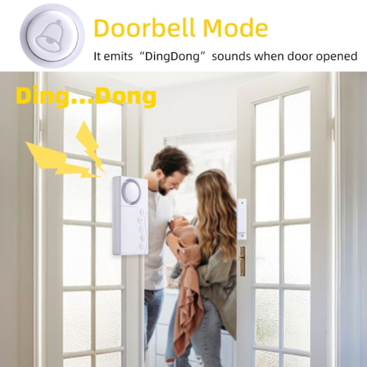 4 in 1 Door Magnet Refrigerator Delayed Door Closing Bell Anti-theft Alarm (3V) 4 in 1 Door Magnet Refrigerator Delayed Door Closing Bell Anti-theft Alarm (3V)